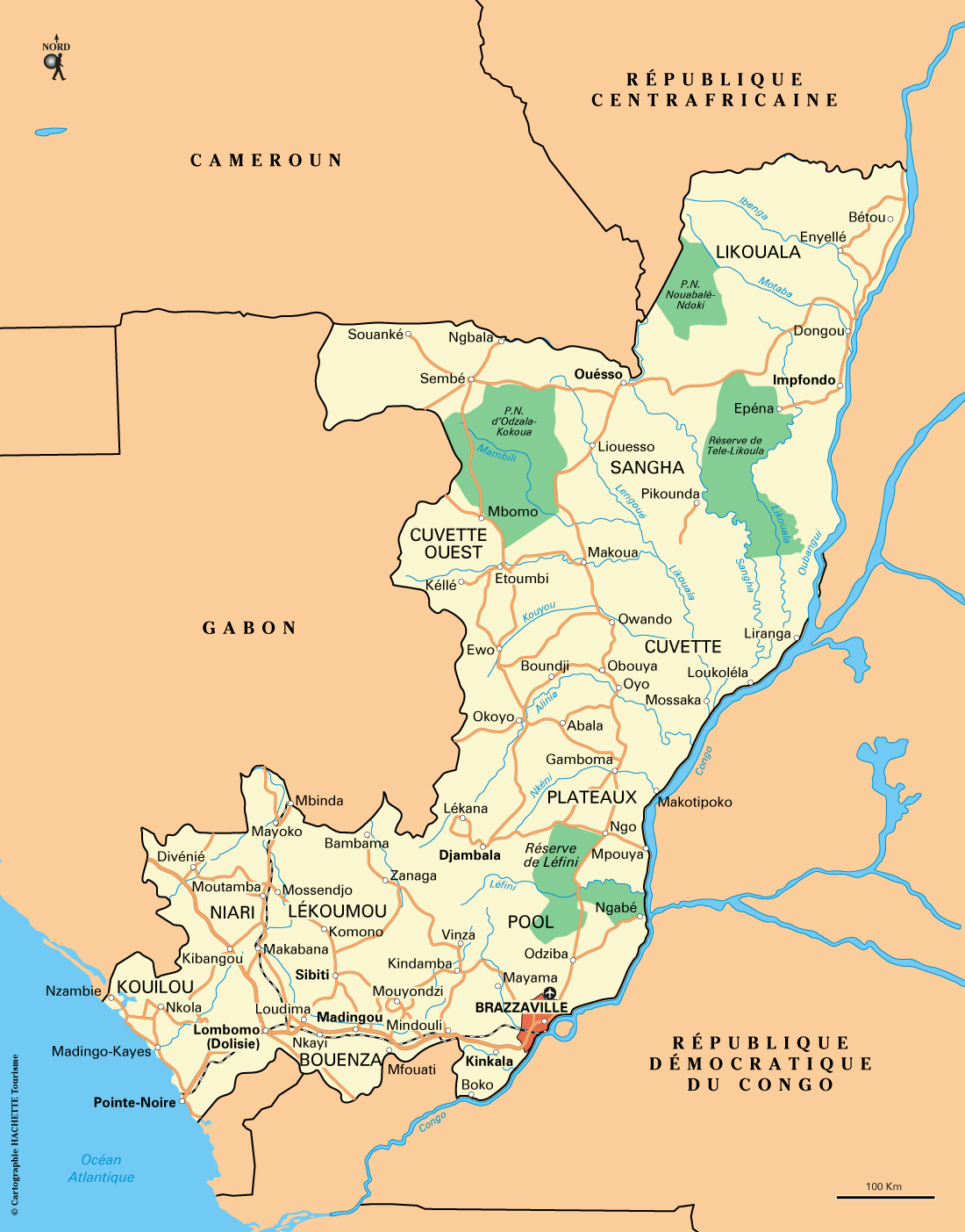 Carte Congo